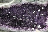 Purple Amethyst Geode - Uruguay #118414-2